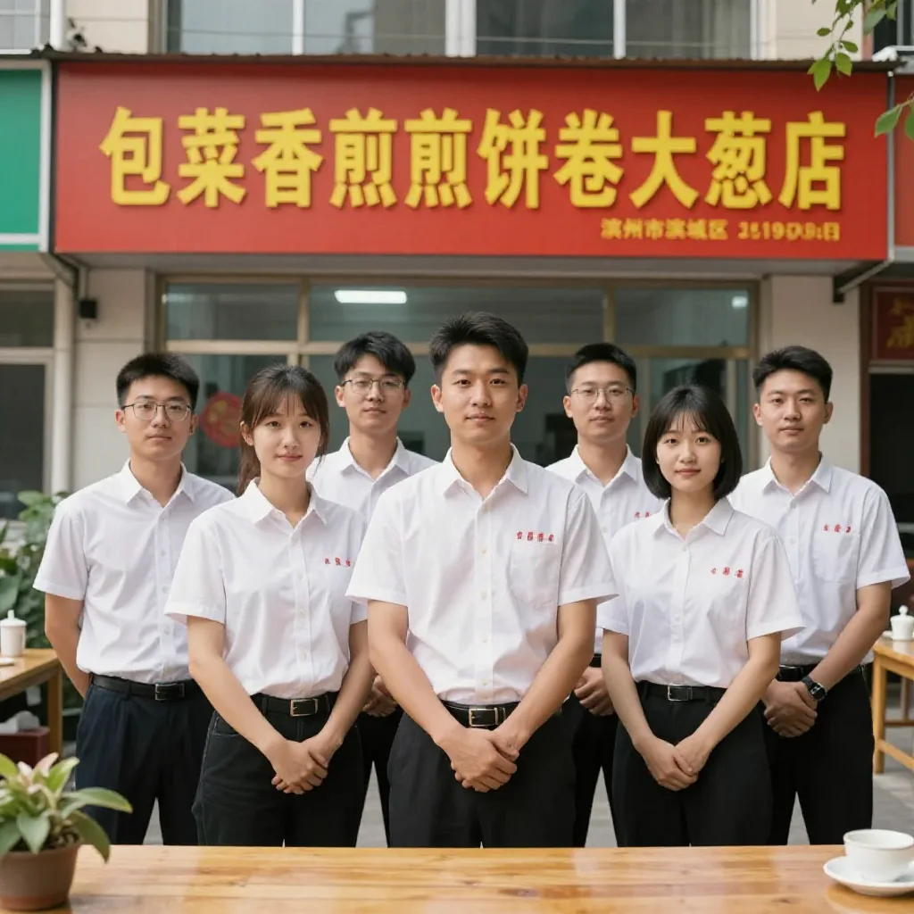 滨州市滨城区包菜香煎饼卷大葱店